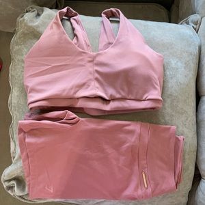 Gymshark Moab shorts and bra set whitney Simmons